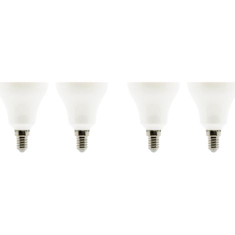 Lot de 4 ampoules LED Standard 10W E14 2700K - Zenitech