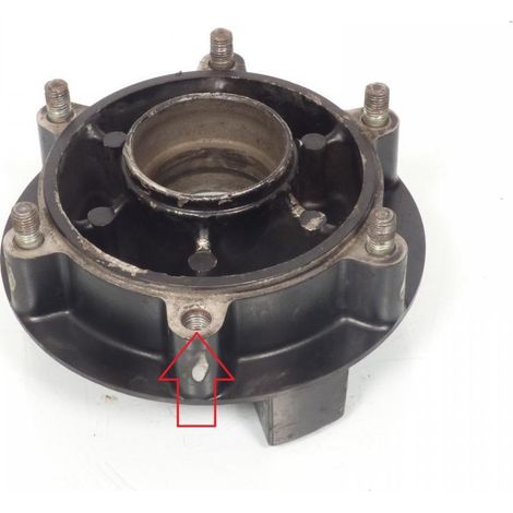 [PRODUIT D'OCCASION] Porte couronne origine pour moto Yamaha 750 FZ 1986 à 1988 1AE00 (1/2)