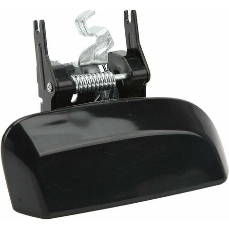 Poignée de porte arrière extérieure KZQ, ABS, noire, remplacement pour Pathfinder R51 2005-2012, côté arrière gauche : 82607 ZP60E