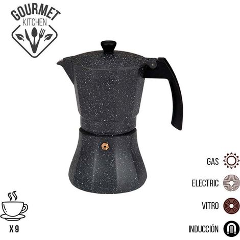 Cafetière En Aluminium 9 Tasses Pour Induction. Edm (1/3)