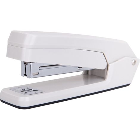 Agrafeuse pivotante blanche facile à agrafer, aiguille de couture rotative, traînée nette, portable pour bureau. (1/5)