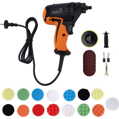Polisseuse portative 980W pour voiture, bois et métal, facile à utiliser et lavable, finition précise, 220V. (1/5)