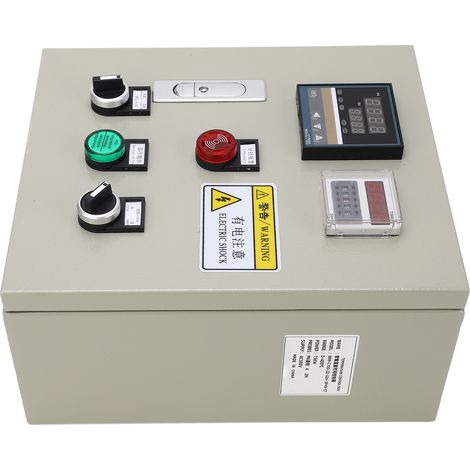 Boîtier de thermostat de régulation de température PID triphasé 15 kW haute précision avec affichage numérique, 380 V (1/5)