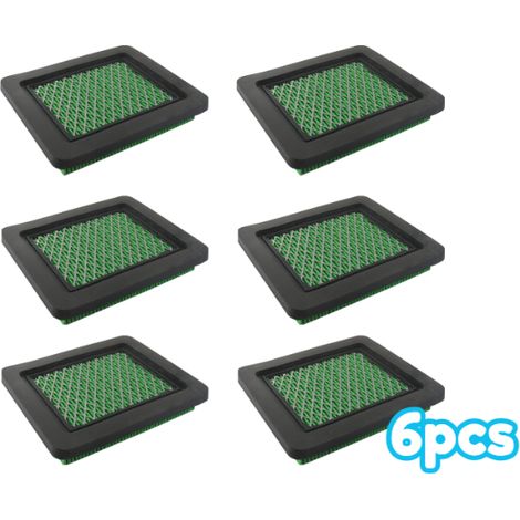 Compatible avec les filtres à air pour tondeuse à gazon Honda 21821 Honda GC135, GCV135, GC160, GCV140, GCV145, GCV160, GCV170, GCV160AC et GCV190 Honda 17211 (paquet de 6). (1/5)