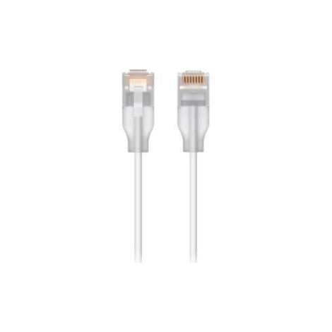 Ubiquiti UACC-CABLE-PATCH-EL-1M-W Cable de conexi&oacute n nanodelgado (di&aacute metro 2.5 mm) con conector RJ45 transl&uacute cido para switches Pro