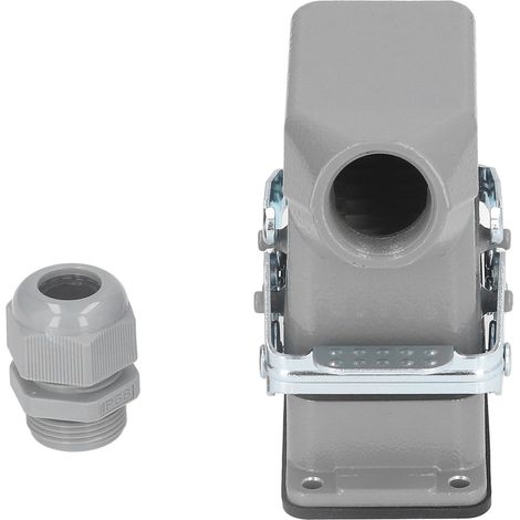 Connecteur rectangulaire robuste en alliage d'aluminium moulé étanche 16 A 500 V (1/5)