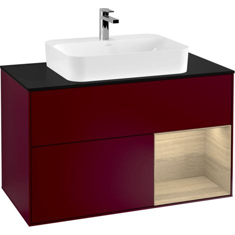 Villeroy & Boch G372PCHB Meuble sous-lavabo Finion G37 (1/2)