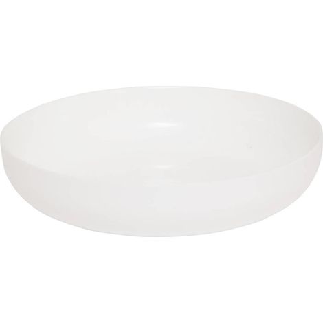 Lot de 6 Assiettes Creuses "Mathilde" 22cm Blanc