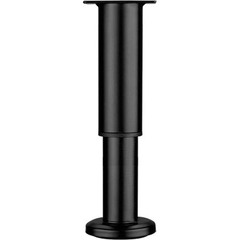 Pieds De Meubles Réglables - Acier Laminé À Froid - Hauteur Réglable 18 À 30 Cm - Pour Canapé Lit Armoire Table Basse Commode - Lot De 4 (1/5)