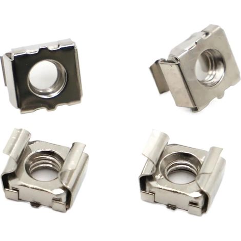 Kit de fixation flottant à pression carrée avec écrou cage M4-M10 (1/5)