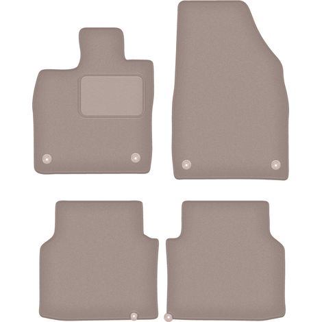 Velours-Fußmatten für: VW ID.5 Elektro (ab 2021) beige