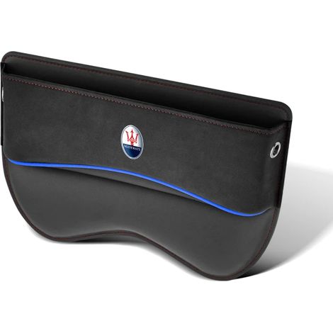 (Noir) Clé multifonction pour siège auto, cache-siège pour Maserati MC20 Levante Ghibli GranTurismo Coupé Quattroporte, boîte de rangement pour siège auto (1/5)