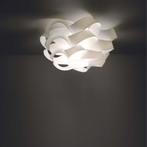 Plafonnier CLOUD 1 lumière Blanc diamètre 60x h28 cm