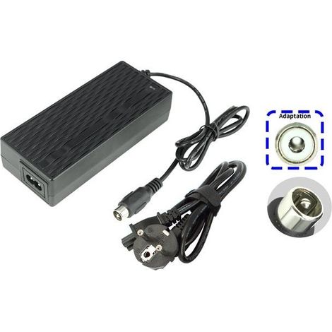 Chargeur 42V 2A RCA 10.5mm pour vélos électriques à batterie Li-ion 36V Tarif 80,00 W (1/4)