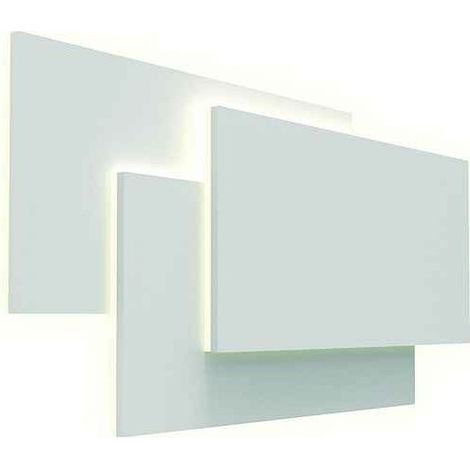 Mantra Aplique de pared LED interior TAHITI XL 36W 3000K 3240 Lm blanco/negro (1/3)