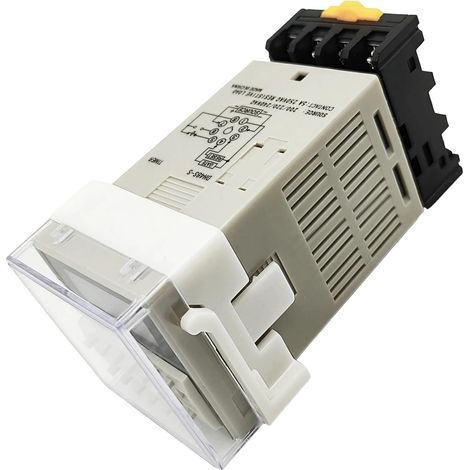 Compteur numérique DH48S-S, relais temporisé cyclique 220 V CA (1/5)
