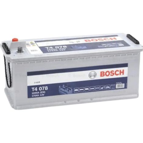 Batterie Bosch T4078 12v 170ah 1000A 0092T40780