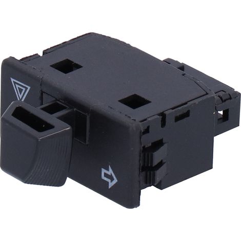 Interrupteur de guidon de moto 34 mm, modification universelle, bouton d'urgence en ABS noir (1/5)
