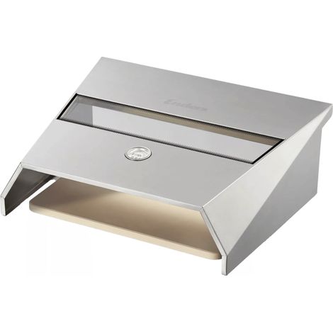 Enders® Pizzacover Turbo per barbecue a gas con bruciatore, con termometro, inserto per pizza, con pietra per pizza 38 x 30 cm, inserto con finestra per un migliore risultato di cottura 7881 (1/3)