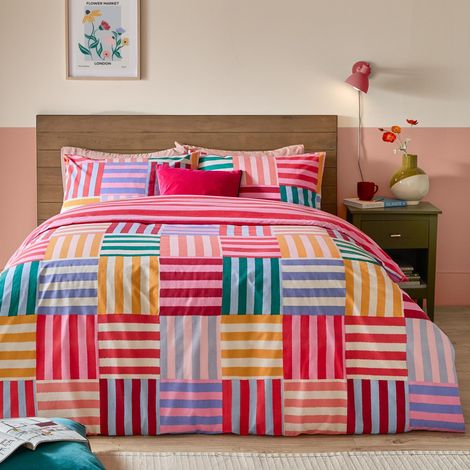 Housse De Couette Multicolore Simple (1/4)