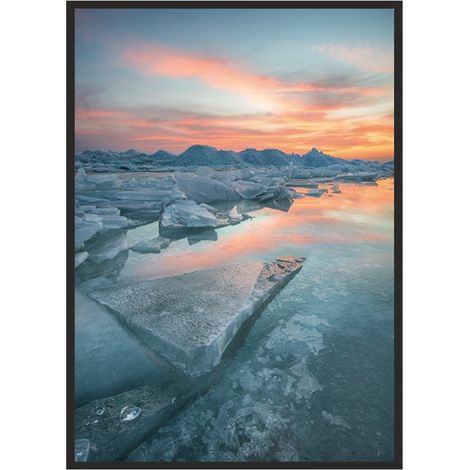 Póster con marco, 43 x 33 cm, Islandia P583 (1/4)