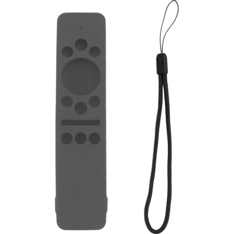 Coque de protection en silicone pour télécommande Samsung TV BN59-01259E 1259B 1312A 1312B, grise (1/5)