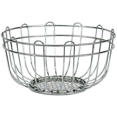 Centrotavola a filo in metallo cromato kitchen 24 cm artex