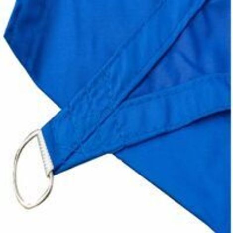 2x3m Rectangular Shade Sail - Outdoor Shade Courtyard Garden Canopy Anti-UV - Royal Blue - RW Shade Sail (1/2)