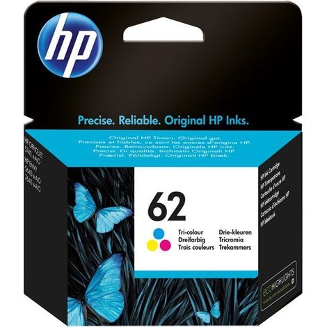 HP C2P06AE Tintenpatrone 3-farbig No. 62 Druckerpatronen