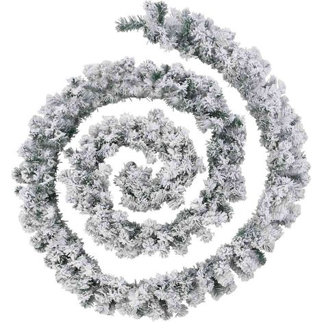 Guirlande de Noël,Décoration de Noël avec lumières LED vert 10 m PVC CFW80170 (1/5)