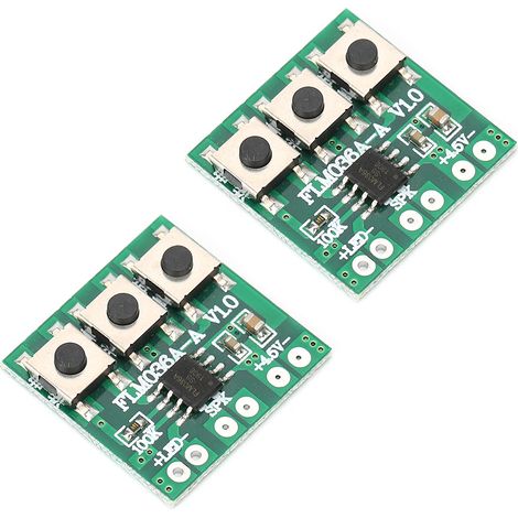 Lot de 2 modules de 36 puces musicales à monter soi-même, volume réglable, pour sonnette connectée, accessoire musical avec bouton.