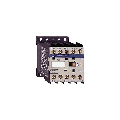 Contacteur CA4K 3 F plus 1 O instantané 10 A 24 V CC - CA4KN31BW3 (1/4)