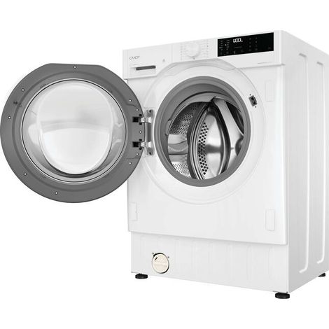 Candy BC4S485M4D8-S lavasciuga Da incasso Caricamento frontale Bianco D