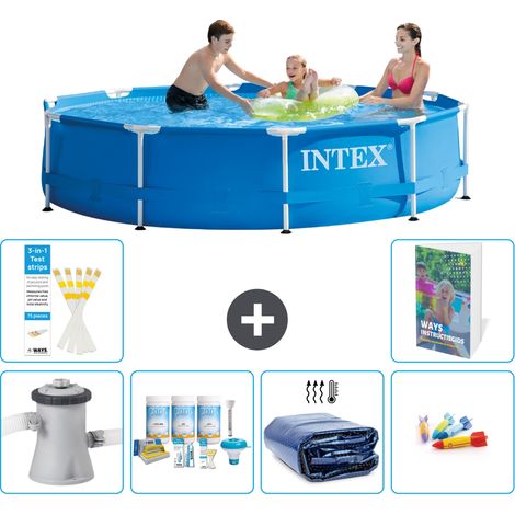 Frame Pool Rund - 305x76 cm - 7-teilig S282