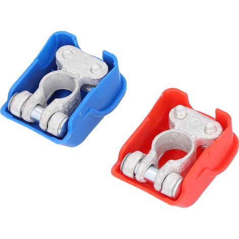2 Pièces Connecteurs à Déconnexion Rapide pour Batterie avec Capots en Laiton, pour Remplacement Automobile (1/5)