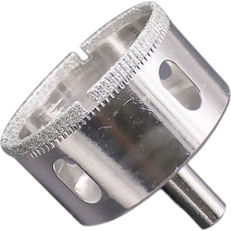 SABIR Scie cloche diamantée pour maçonnerie, céramique, granit, marbre, 75 mm (1/5)