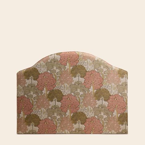 Tête de lit tapissée en Tapissée en jacquard motif Forêt CEPHEE