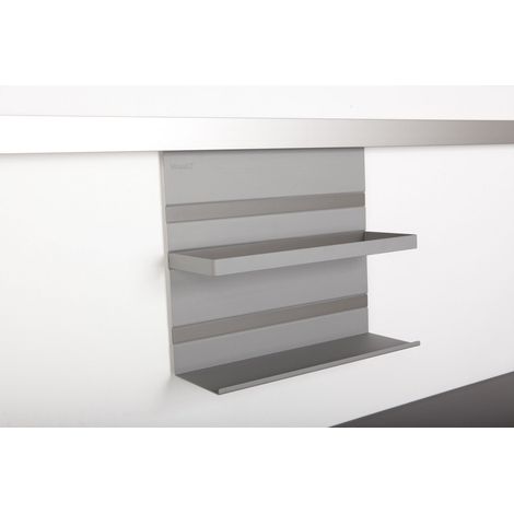 Kesseböhmer Linero MosaiQ titangrau Universalablage 300 mit Bügel von SOTECH