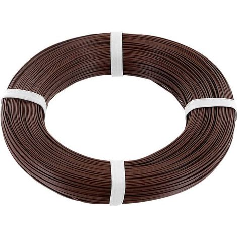 econ connect KZL2X008BR100 Cavo per cablaggi 2 x 0.08 mm² Marrone 100 m