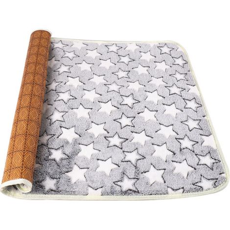 TRIOM Tapis pour Chiens Réversible Matelas Chats Charmant Coussins Chiens Lits Lavable pour Animaux Doux et confortable Coussin de Canapé Convient à Toutes les Saisons (1/5)