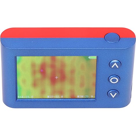 Caméra thermique infrarouge portable, appareil d'imagerie infrarouge, testeur de température visuel pour la construction, les systèmes CVC et les tests en usine (1/5)