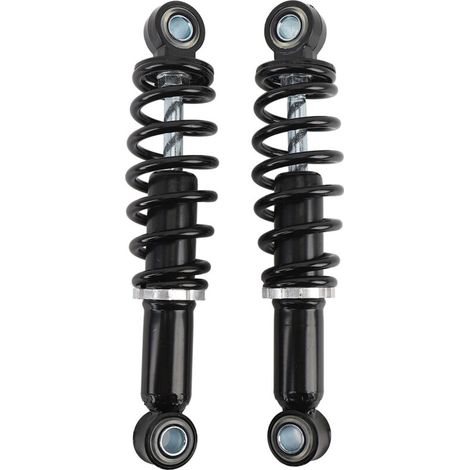 Juego de 2 amortiguadores traseros de 200 mm para motocicleta, aleación de acero, alto rendimiento, para bicicleta eléctrica, scooter, bicicleta de montaña -Crezuo