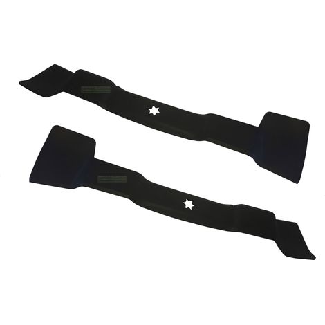 2 X 49 CM lame pour tondeuse Cub Cadet XT1 OR95, XT2 PR95, XT3 QR95 / 742-05255, 742-05256 (1/5)