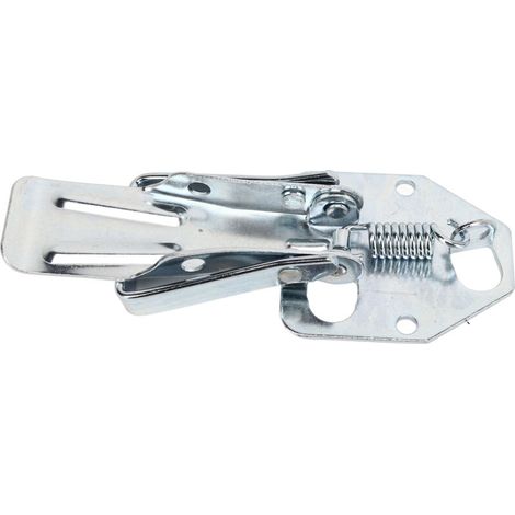 Trailer Door Handle Lock, Galvanized Iron Trailer Tailgate Latches, Anti-vibration Spring-Loaded, Solid Structure, Exquisite Design, 182mm Length for Motorhomes (1/5)
