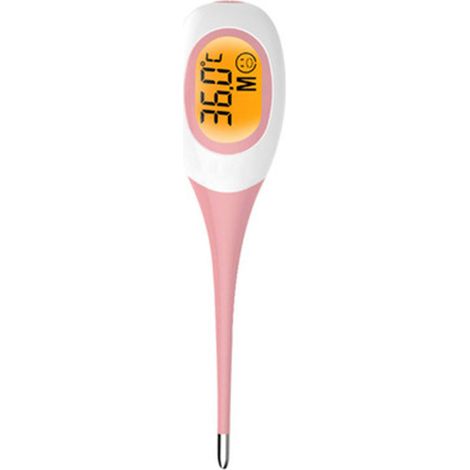 Thermometre Electronique - Precis ±0,1°C - Affichage Celsius Fahrenheit - Utilisation Buccale Rectale Axillaire - 1 Piece (1/5)
