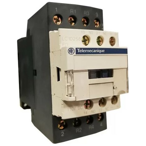 Telemecanique LC1D258FD Contattore di potenza 110VDC 4P (2F+2O)