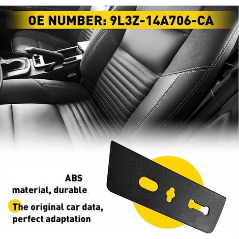 1 pair of 9L3Z-14A706-NA and 9L3Z-14A706-CA for Ford seat switch side covers (1/4)
