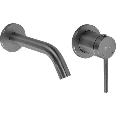 Rea Concealed Washbasin Faucet Clif Titanium 19X20X13Cm (1/5)
