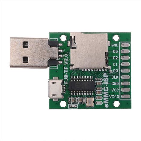 Emmc-ISP Flying Line Entsperrgerät Handy-Bürste Au6438BS Kartenleser Handy-Reparatur-Flash-Maschine Entsperrung (1/5)