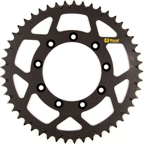 Corona posteriore in alluminio Prox TM MX/EN 125/250 97-25, costruzione solida.